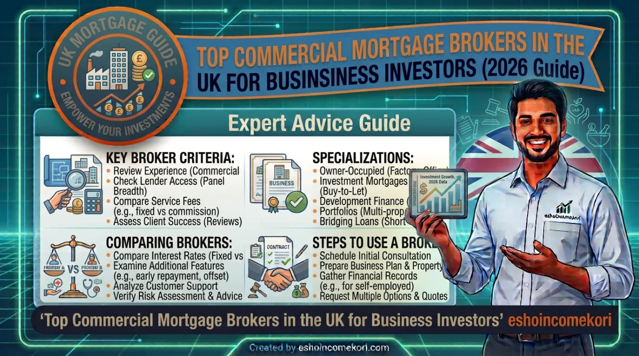  Top Commercial Mortgage Brokers in the UK for Business Investors