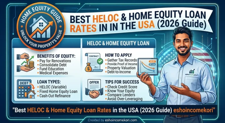 Best HELOC & Home Equity Loan Rates in the USA (2026 Guide)