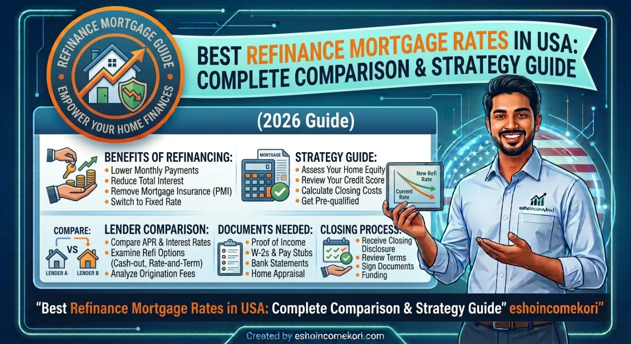 Best Refinance Mortgage Rates in USA: Complete Comparison & Strategy Guide