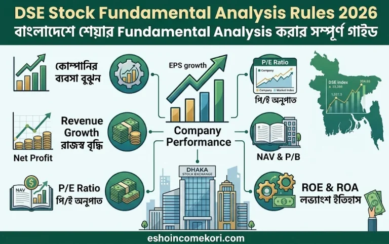 DSE Stock Fundamental Analysis Rules 2026 – বাংলাদেশে শেয়ার Fundamental Analysis করার সম্পূর্ণ গাইড