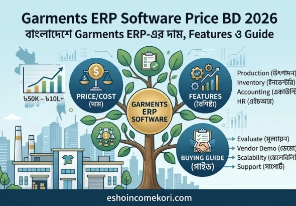 Best Garments ERP Software Price BD 2026 – বাংলাদেশে Garments ERP Software-এর দাম, Features ও Buying Guide