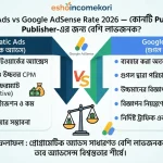 Programmatic Ads vs Google AdSense Rate 2026 – কোনটি Publisher-এর জন্য বেশি লাভজনক?