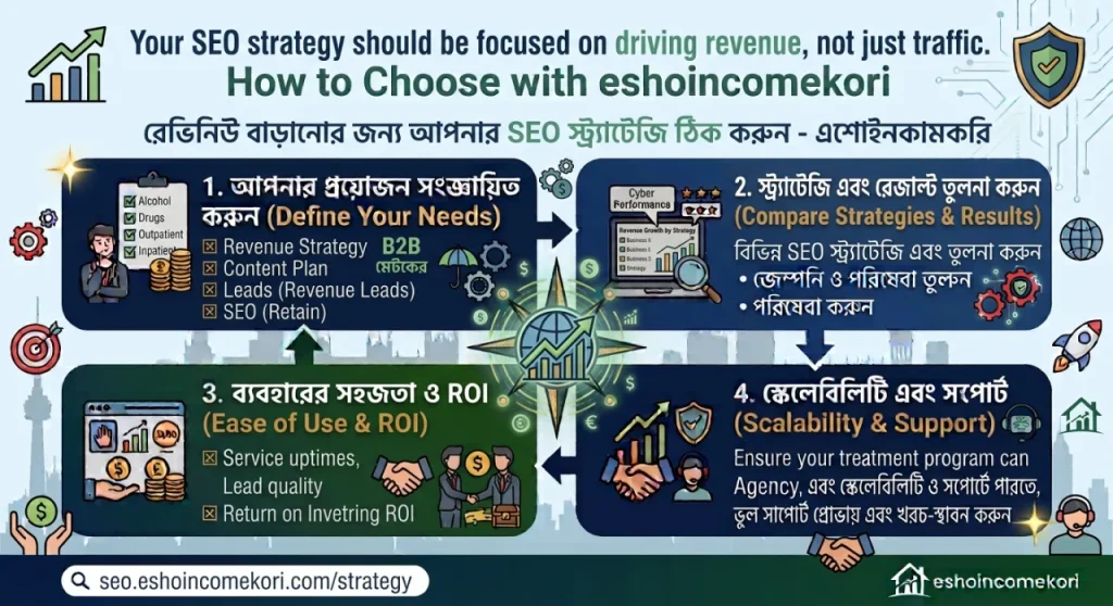 Your SEO strategy should be focused on driving revenue, not just traffic.