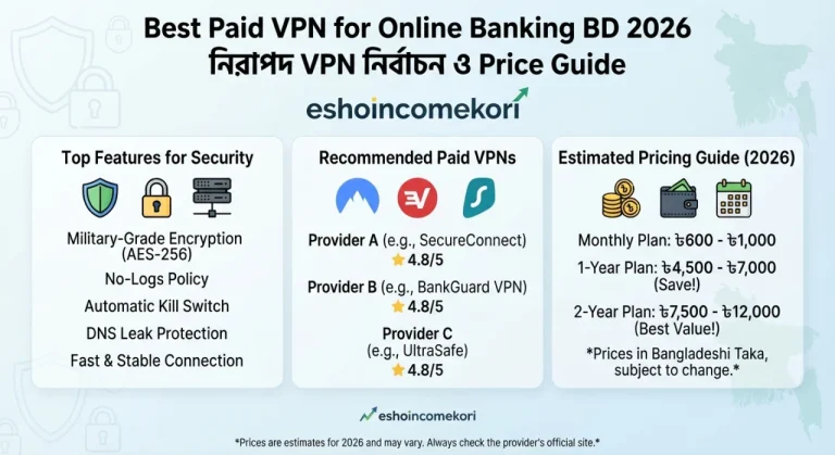 Best Paid VPN for Online Banking BD 2026 – নিরাপদ VPN নির্বাচন ও Price Guide