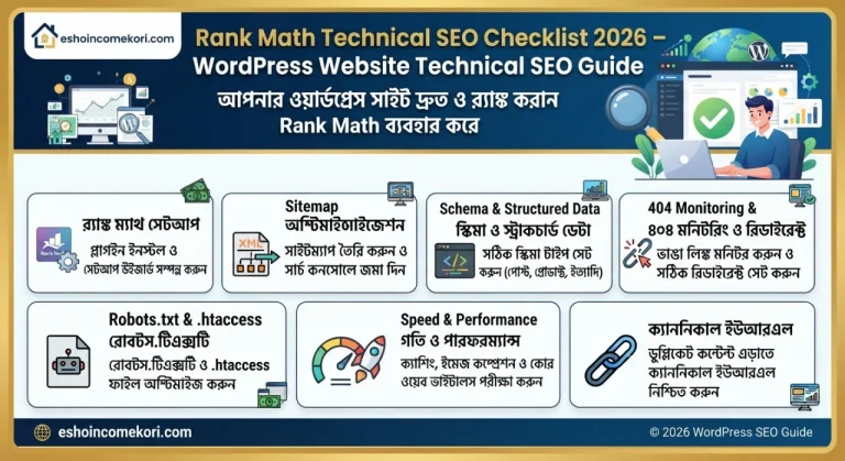 Rank Math Technical SEO Checklist 2026 – WordPress Website Technical SEO Guide